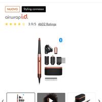 Dyson Airwap i.d. Amber silk per capelli mossi
