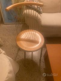 Sedia bar con coprisedie