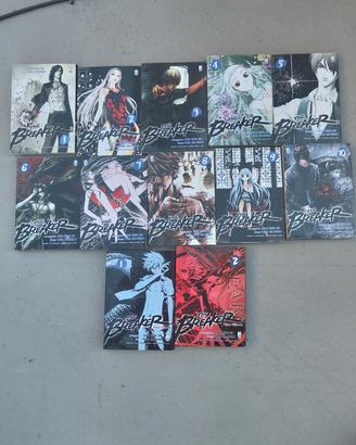 Manga The Breaker vol 1-10 + new waves 1-2