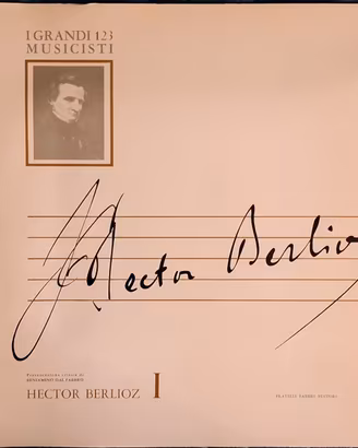Vinili LP H. Berlioz “I Grandi Musicisti” -vol.123