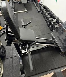 Powertec Compact Leg Sled pressa