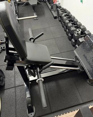 Powertec Compact Leg Sled pressa