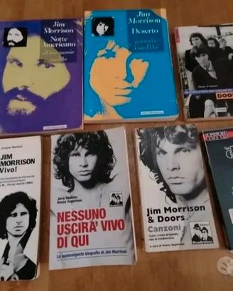 Lotto 6 Libri the Doors Jim Morrison musica Rock