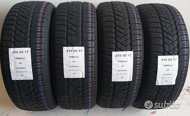 4 gomme 215 55 17 pirelli a650