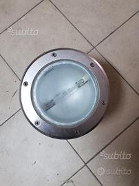 Faretto da incasso alogeno per esterno