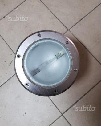 Faretto da incasso alogeno per esterno