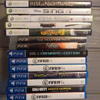 Lotto 14 giochi playstation 3-4 e xbox360.