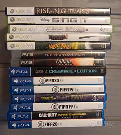 Lotto 14 giochi playstation 3-4 e xbox360.