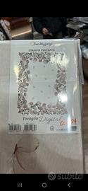 Tovaglia fiorata Zucchissime 100% cotone da 6 o 12