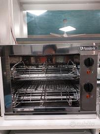 Tostiera professionale Amitek TS6 a due piani