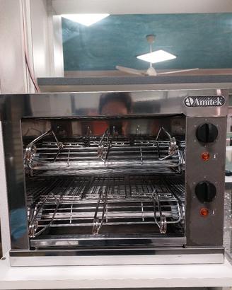 Tostiera professionale Amitek TS6 a due piani