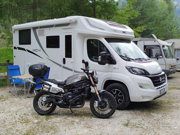 Semintegrale con letto gemelli