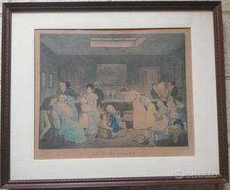 Litografia, Un jeu de billard, L.-L. Boilly, 1807