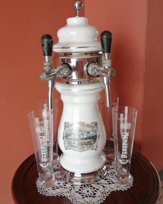 Colonna ceramica birra Menabrea
