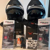 caschi Nexx Helmets + interfoni Midland