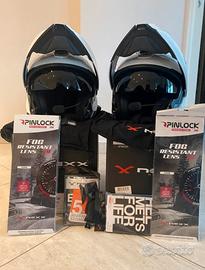 caschi Nexx Helmets + interfoni Midland