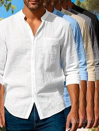 Camicie classiche in lino