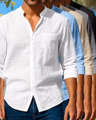 Camicie classiche in lino