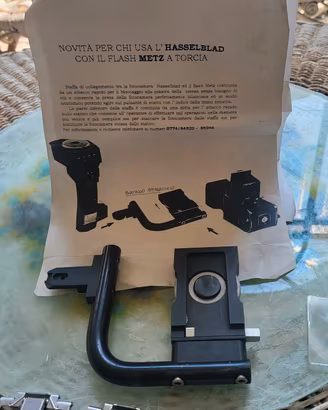 Staffa supporto Hasselblad flash Metz 