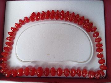 Collana in corniola