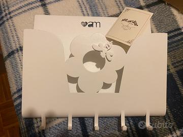 Porta posta e chiavi  marca Arte e mestieri NUOVA