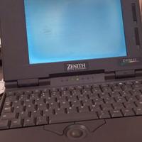 PC portatile 486 vintage retrocomputer