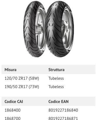 Pirelli Angel ST 190/50-R17