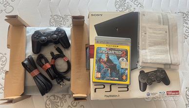 Ps3 console PlayStation 3 Slim 120GB + Scatola