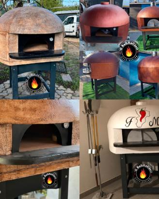 Forno Pizza per esterno. legna o Gas. Alta Qualità