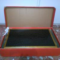 cofanetto fiches in madreperla + 2 mazzi di carte