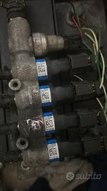 Iniettori BCR blu con flauto