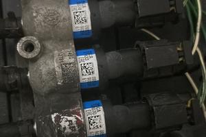 Iniettori BCR blu con flauto