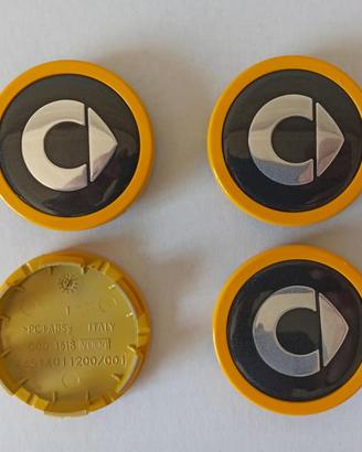 4 coprimozzo Originali Smart 450 451 Roadster 452