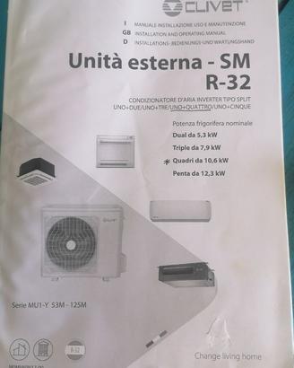 Condizionatori quadrial  invert 9000 btu a spli