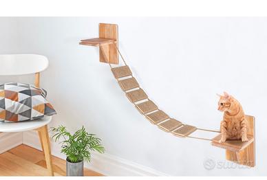 Scala a muro per gatti ponte tibetano