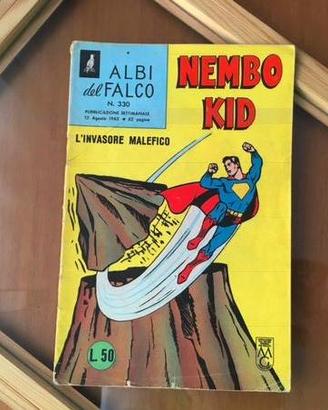Albi del Falco Nembo Kid in cornice for gift