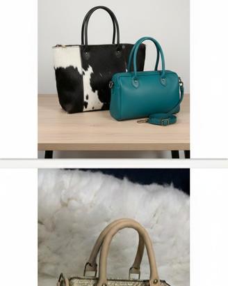 Borse in vera pelle al 100% per uomo e donna