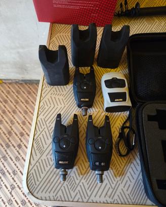 Avvisatore Prologic Bat+ Bite Alarm Set 3+1 Blue