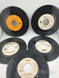 Lotto 5 dischi vinile 45 rpm Juke box