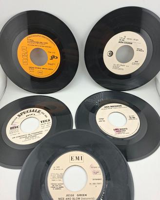 Lotto 5 dischi vinile 45 rpm Juke box