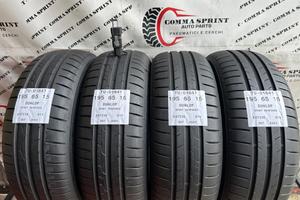 4 PNEUMATICI 195/65 R15 DUNLOP ESTIVE