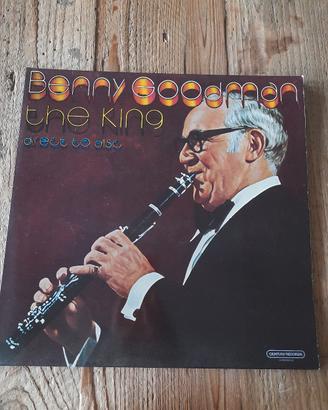 Benny Goodman the king, vinile 33 giri in ed. limi