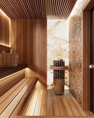 Sauna finlandese originale 
