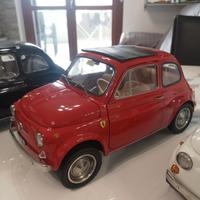 AMC Fiat 500 F Rossa Scala 1:8 Rara