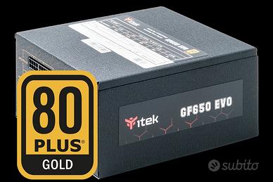 Alimentatore PC itek GF650 EVO-650W  80 plus gold