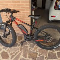 KTM mountain bike elettrica con modifica 50km/h