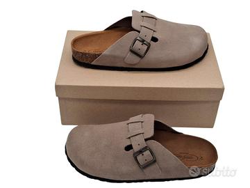 sabot Vera Pelle Scamosciata modell birkenstock Bo