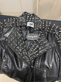 Giacca borchie/rivetti