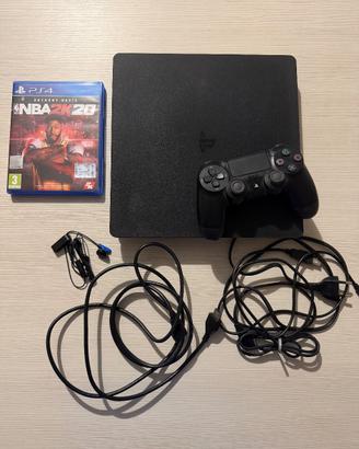 PlayStation 4 500gb + joystick + gioco