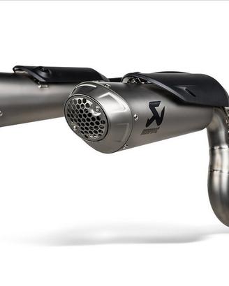 SCARICHI OMOLOGATI TITANIO AKRAPOVIC DUCATI PANIGA